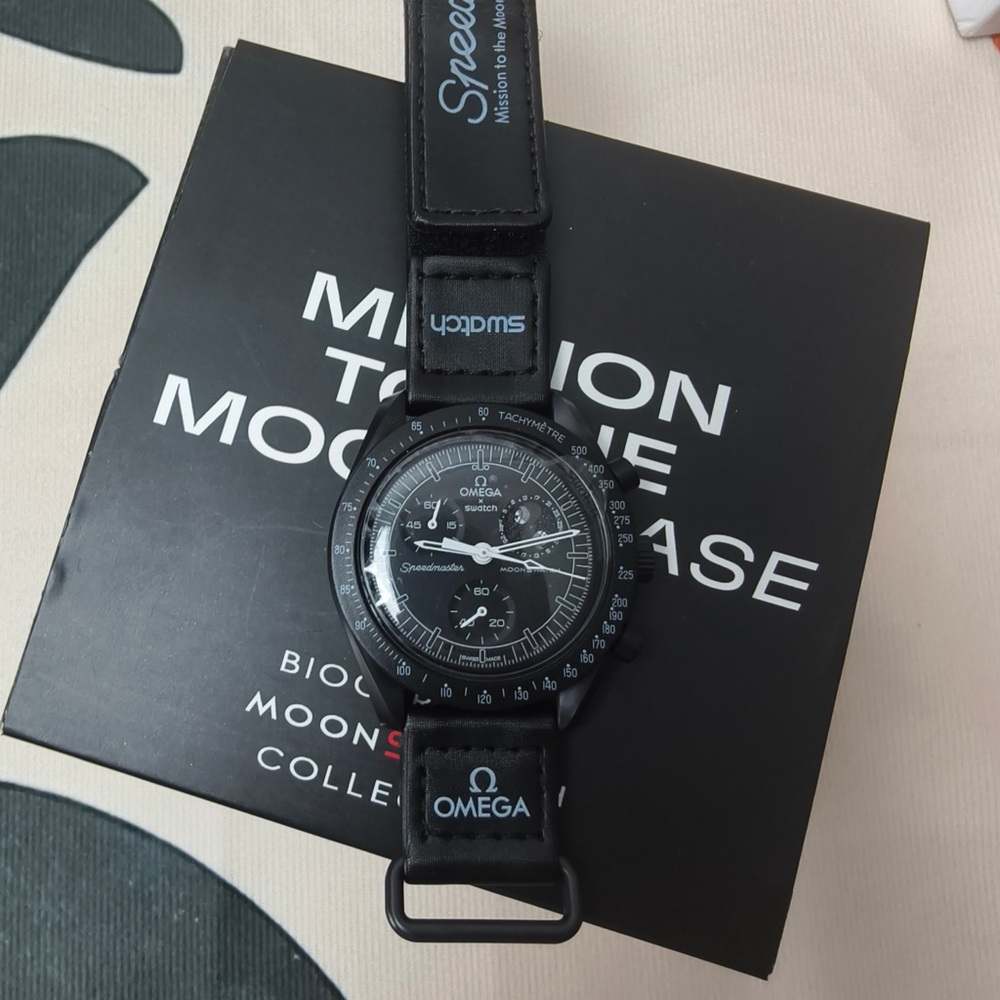 Swatch X Omega Mission To The Moonphase - New Moon Watch